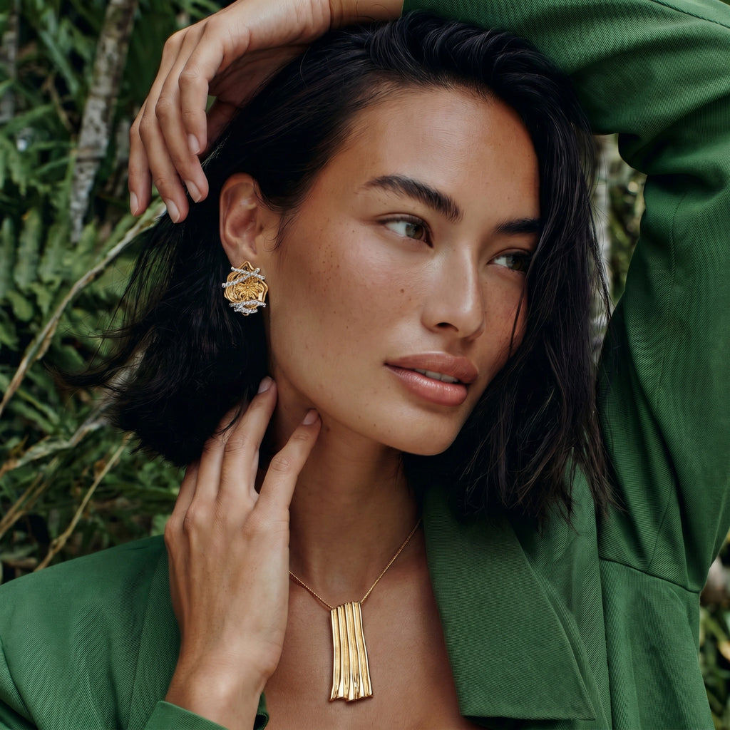 Rose Earrings
