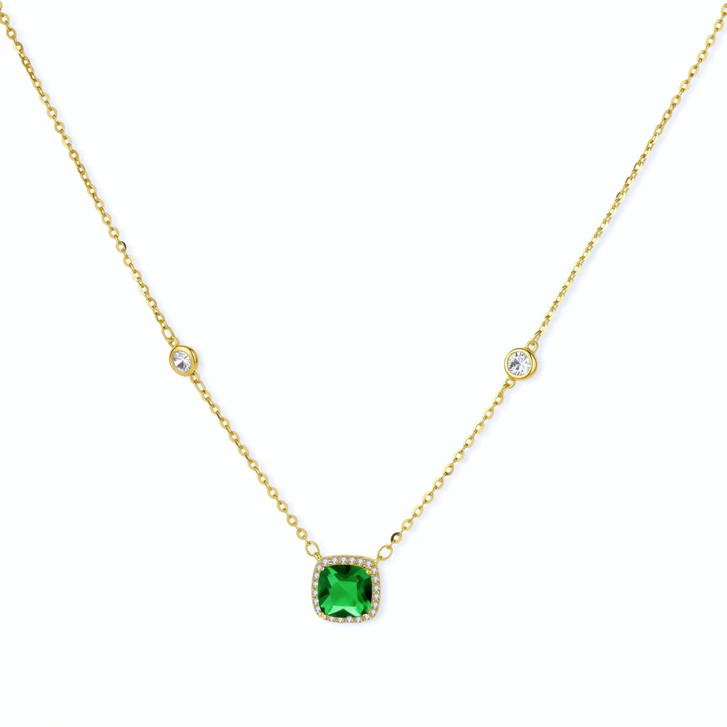 Emerald Dreams Necklace by Diar Collections