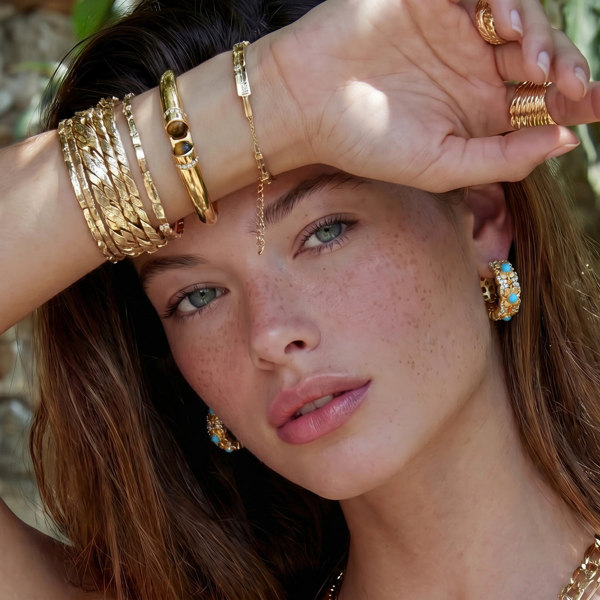 Veda Bangle by Diar Collections