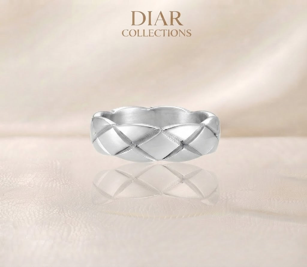 Maelis Ring White Plated